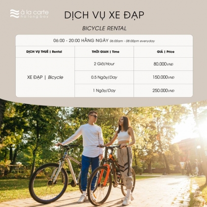 Dịch vụ thuê xe đạp